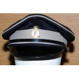 Post war British Army Army Catering Corps officers peaked cap