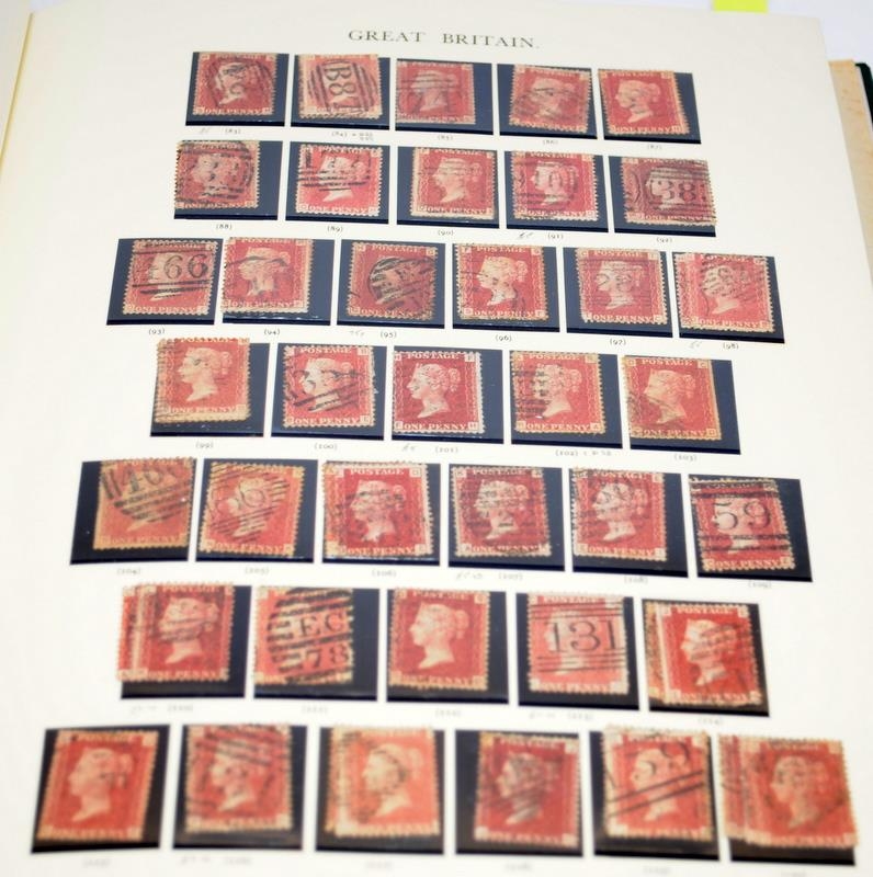 Green Windsor album Stamps Of Great Britain Volume One. Good level of completeness. Many rare and - Image 5 of 12