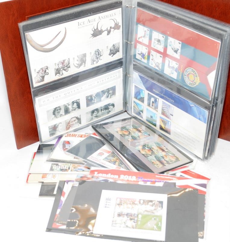 Album of Royal Mail presentation packs plus further loose examples, good value of unused stamps. Lot - Image 2 of 6