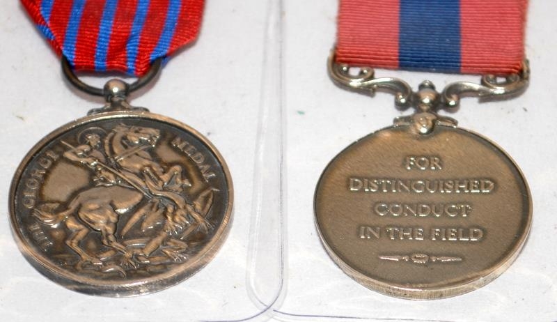 Collection of British military quality copy medals. Includes Distinguished Conduct Medal, Free Czech - Image 6 of 8