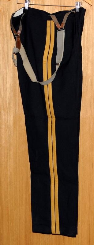 Queens crown Royal Army Pay Corps uniform tunic, trousers and cap. 1960's era, Sergeants stripes and - Image 7 of 8