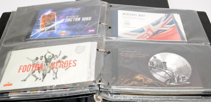 Three folders containing large quantity of Royal Mail mint presentation packs. - Image 6 of 10