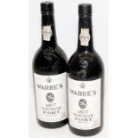Two bottle of Warre's Port 1977 vintage. Good condition bottles with seals intact