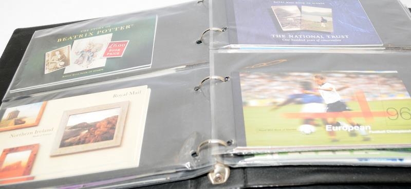 Three folders containing large quantity of Royal Mail mint presentation packs. - Image 9 of 10
