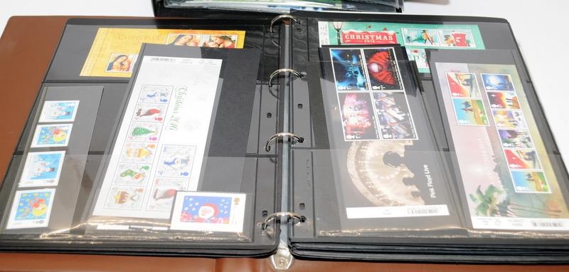 Three folders containing large quantity of Royal Mail mint presentation packs. - Image 3 of 10