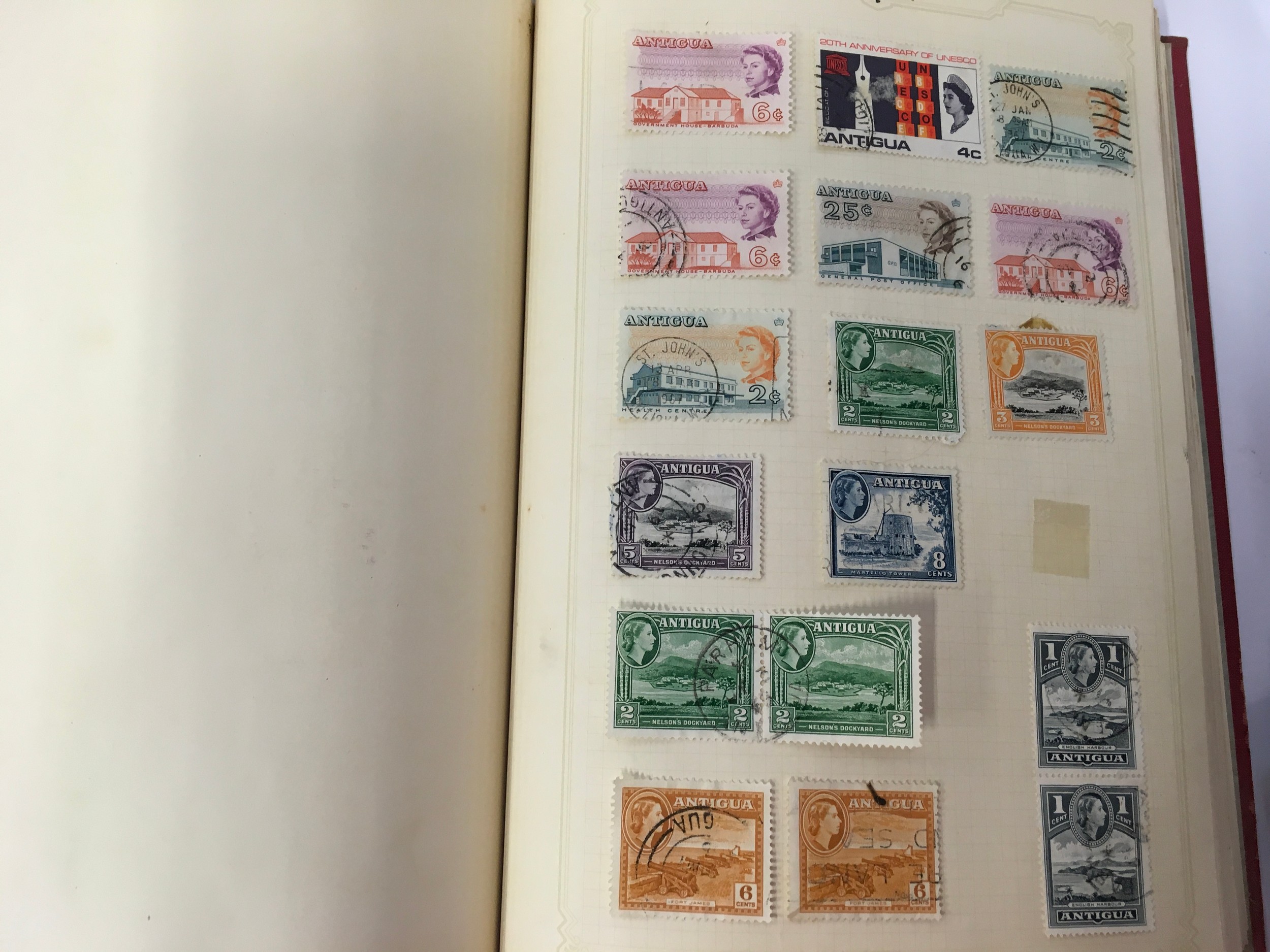 Collection of vintage postcards, stamps and coins. - Image 4 of 7