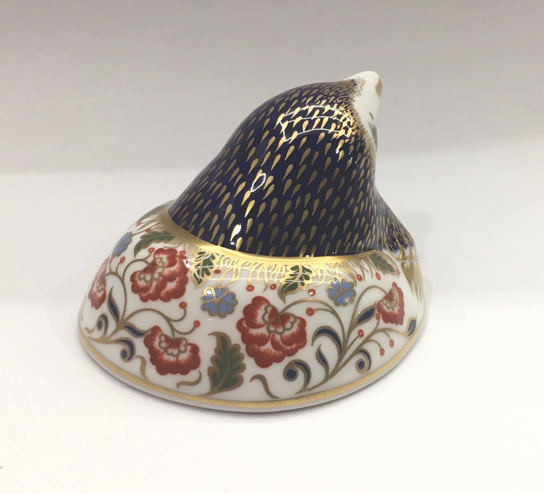 Royal Crown Derby paperweight: Mole, 1995 with gold stopper, unboxed. - Image 3 of 4