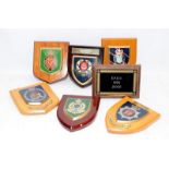 A collection of Police and other Mess wall plaques. Seven in lot