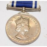 For Exemplary Police Service medal named for Sergt. John Bell to medal edge