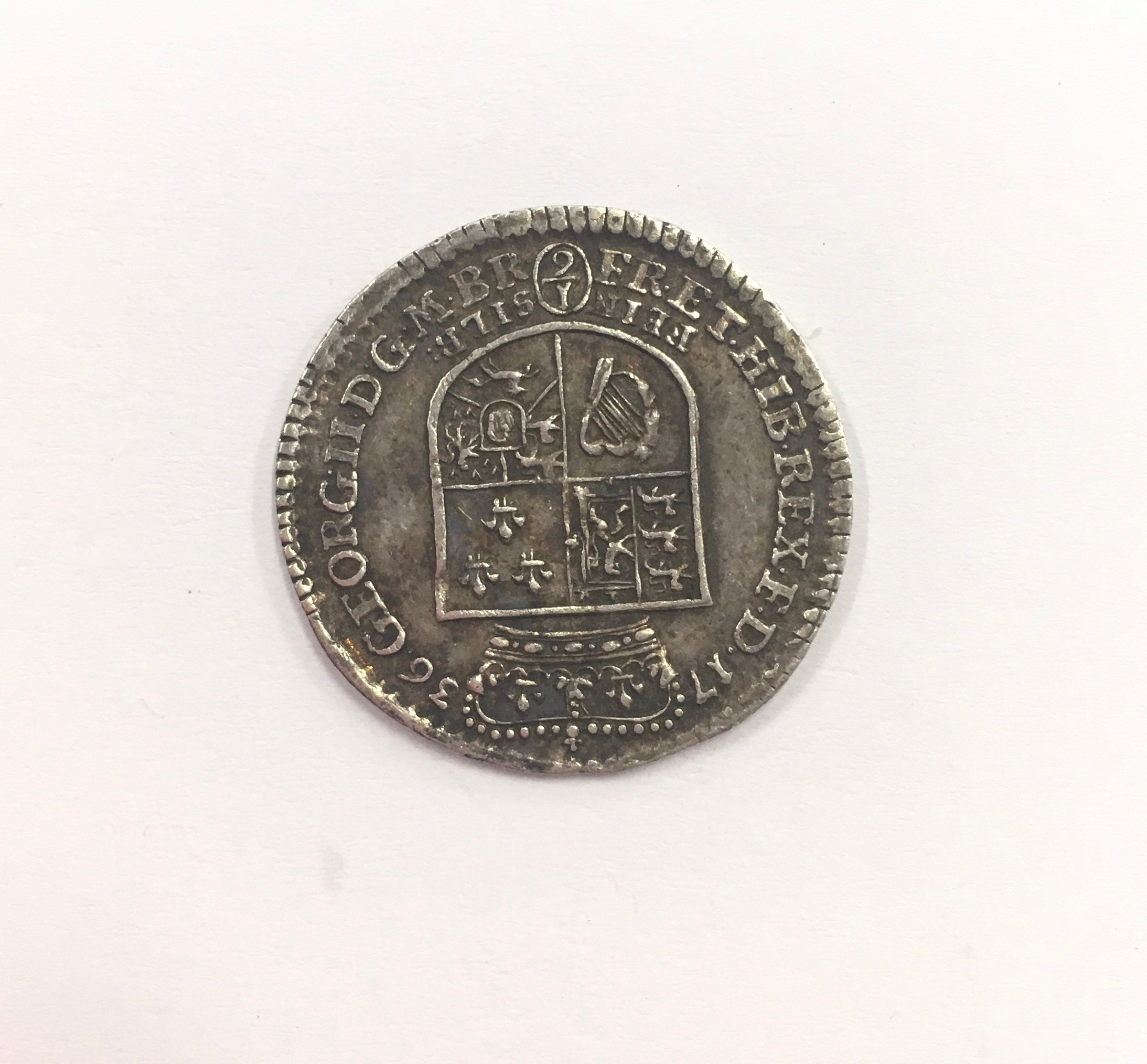 Germany Brunswick - Calenberg-Hannover 1736 1/6 of a thaler. - Image 2 of 3