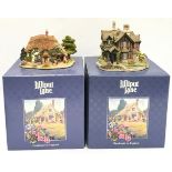 Lilliput Lane: The Pottery L2123 boxed together with Chatsworth View boxed (2).