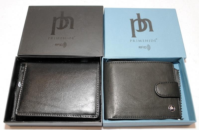 Collection of brand new wallets including 4 x boxed Prime Hide examples. Six in Lot - Image 3 of 4