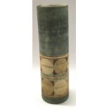 Tall "Troika" Cylinder vase 37x11cm A/F