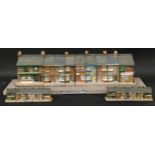Lilliput Lane: Classic Collectables Coronation Street 10 piece set to include the base together with