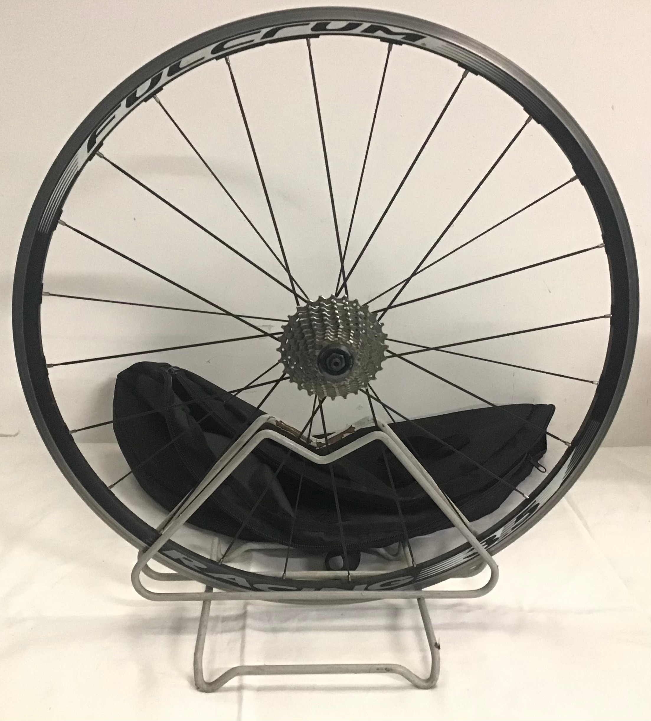 Fulcrum 35 racing bike spare wheel with cover 25” diameter.