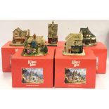 Lilliput Lane: Collection to include The Baker's Shop 739, Book Shop L2051, Haberdashery L2053,
