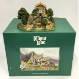 Lilliput Lane: Hestercombe Gardens L2063 Limited Edition No. 3639 boxed with certificate.