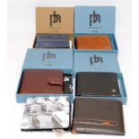 Collection of brand new wallets including 4 x boxed Prime Hide examples. Six in Lot