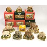 Lilliput Lane: Collection to include Spring Bank, Riverview and others. Boxed and unboxed (13).