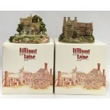 Lilliput Lane: Convent In The Woods boxed together with Armada House boxed (2).