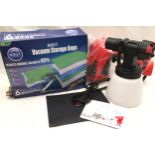 NoCry electric paint sprayer, appears unused c/w 6 x jumbo vacuum storage bags