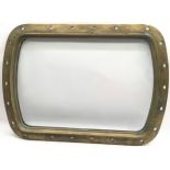 Ships Oblong brass sealed window 28x20 inches 22kg
