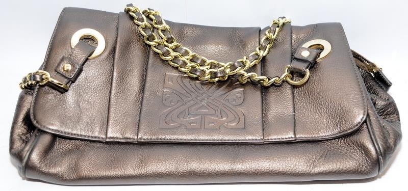 Collection of clutch bags and handbags to include Biba and Bally - Image 3 of 6
