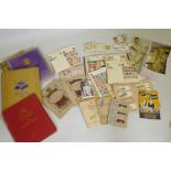 A collection of cigarette cards, Kensitas 'Henry', Players, Lambert & Butler, Churchman, Ty-phoo tea