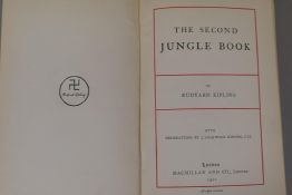 Rudyard Kipling, ten volumes, the Jungle Book, 1901, the Second Jungle Book, 1901, Puck of Pook's