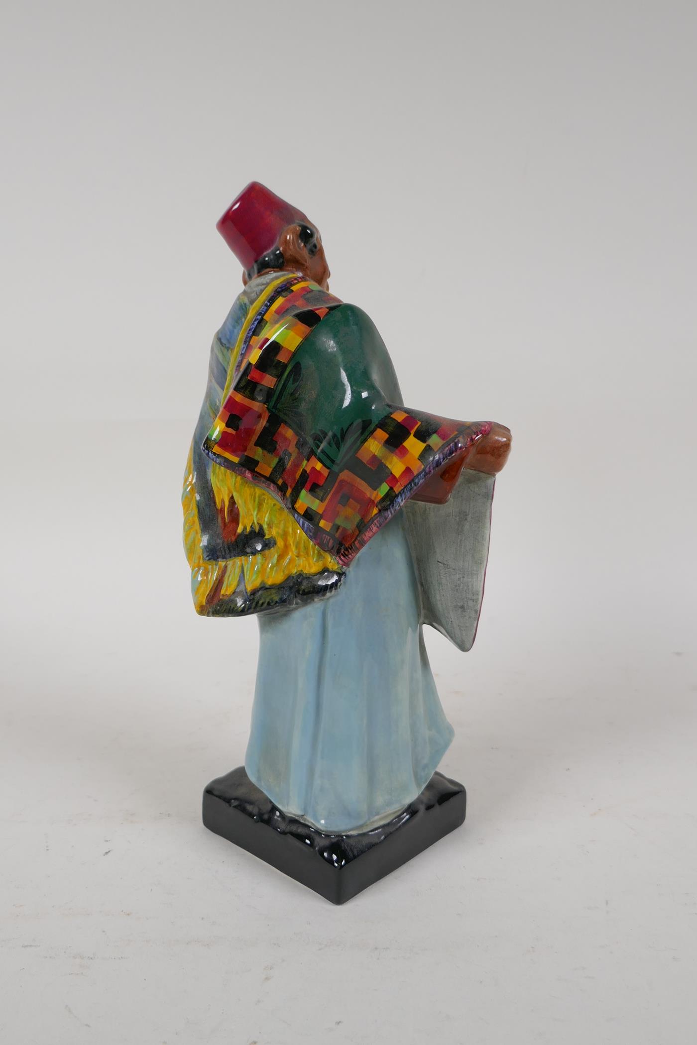 A Royal Doulton figure, Carpet Seller, HN1464, 9" high - Image 3 of 4