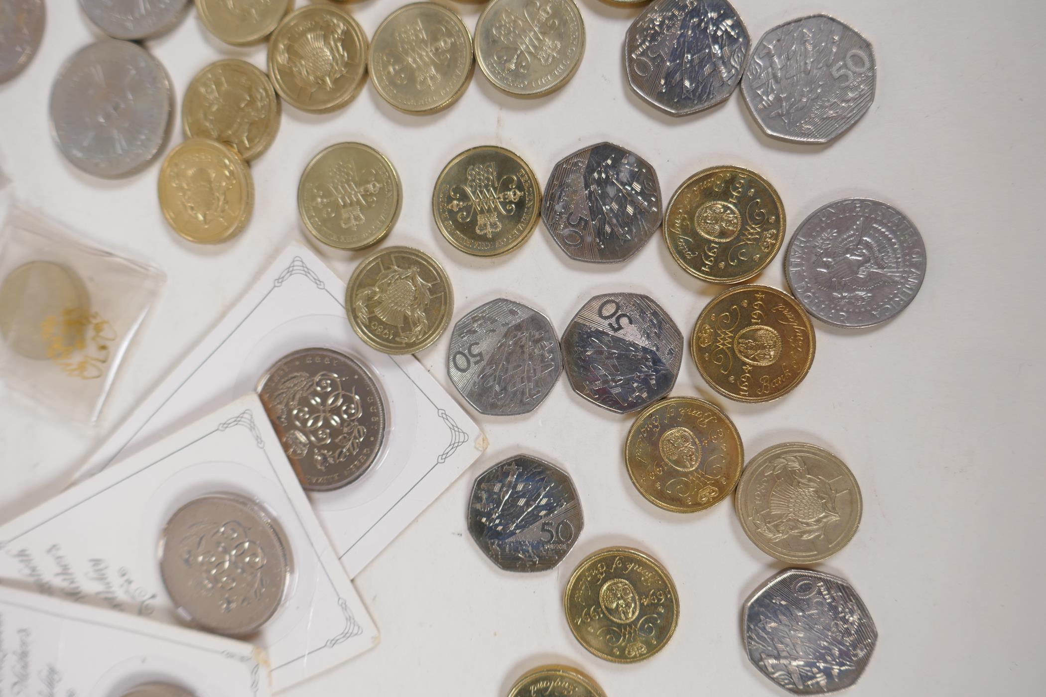 A quantity of mainly British assorted coins including commemorative early £2 etc - Image 4 of 6