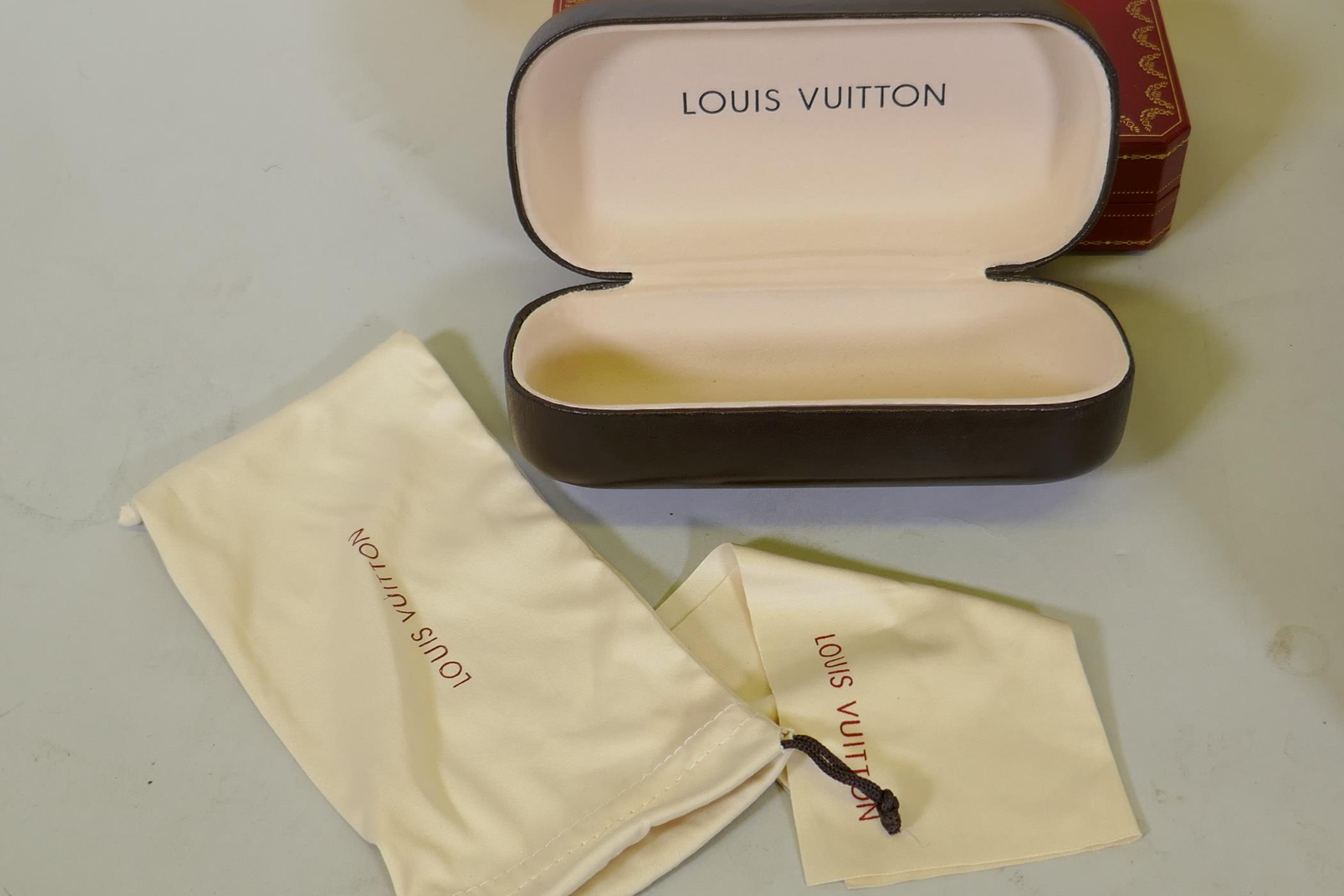 Designer packaging, Christian Louboutin shoe box and bag, Fendi box, Cartier pen box and Louis - Image 6 of 6