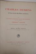 One volume, Charles Dickens, a Gossip about his Life, Works and Characters, by Thomas Archer,