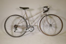 A lady's Claude Butler 'Sovereign' road bike, circa 1960, 27" wheels