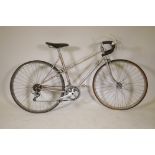 A lady's Claude Butler 'Sovereign' road bike, circa 1960, 27" wheels