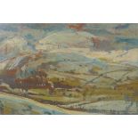 Reginald Grenville eves, winter landscape and 'The White House, Buckinghamshire', one signed with