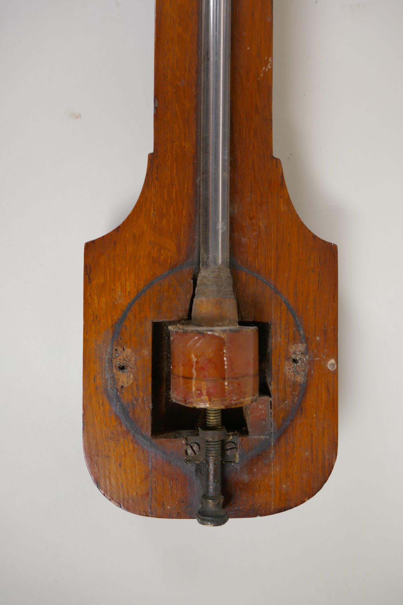 An antique stick barometer for restoration, 36" long - Image 3 of 3