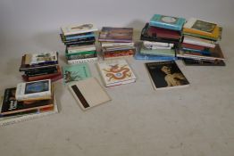 A collection of books, history of Art, China and Japan etc