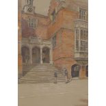 After Cecil Aldin, Harrow School, chromolithograph, signed in pencil and numbered 51, published by