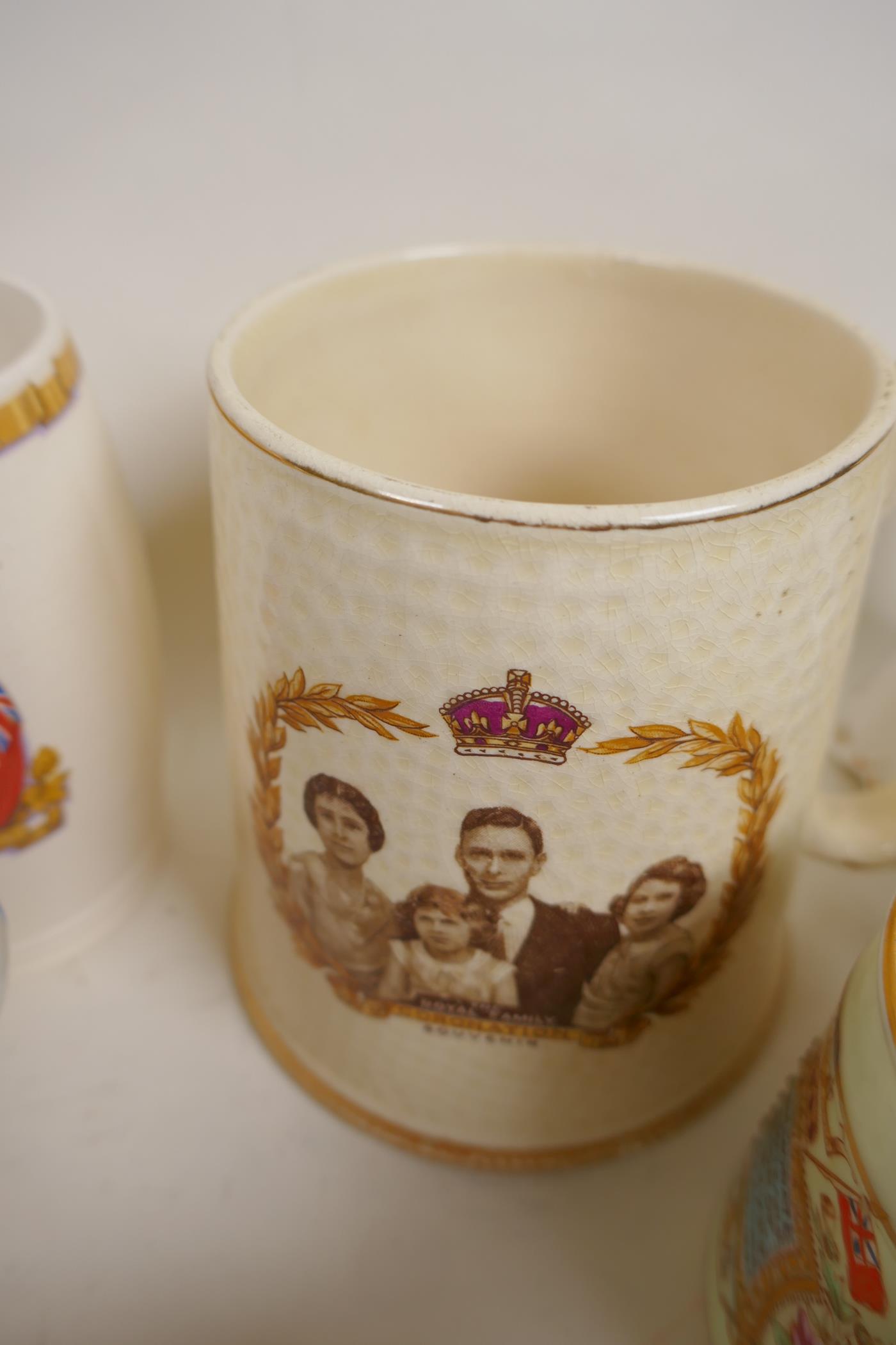 Over twenty four items of early to mid C20th royal commemorative wares, jug, mugs etc - Image 8 of 9