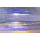 Mavis Budd, two impressionist landscapes, signed, oils on board, 65cm x 43cm