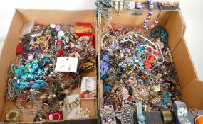 A quantity of costume jewellery