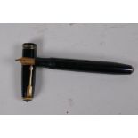 A Parker Vacumatic fountain pen with large 14ct gold nib, made in Canada