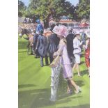 Sherree Valentine Daines, a limited edition colour print, 'Royal Ascot', numbered 55/195 and