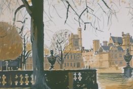 Edwin la Dell, Canford, limited edition five colour screen print, 50/75, pencil signed and titled,