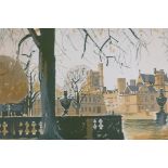 Edwin la Dell, Canford, limited edition five colour screen print, 50/75, pencil signed and titled,