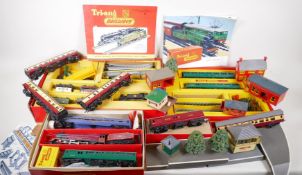 A quantity of Triang 00 gauge model railway sets, rolling stock and many accessories