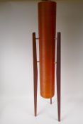 A mid C20th Rocket floor lamp, 94cm high