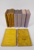 H.T. Stainton, Seven Volumes of 'The Entomologist's Annual', 1855 (2), 1859, 1860, 1861, 1862 and