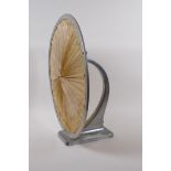 An Art Deco Sterling Primax pleated diaphragm loud speaker by the 'Sterling Telephone 2 Electric